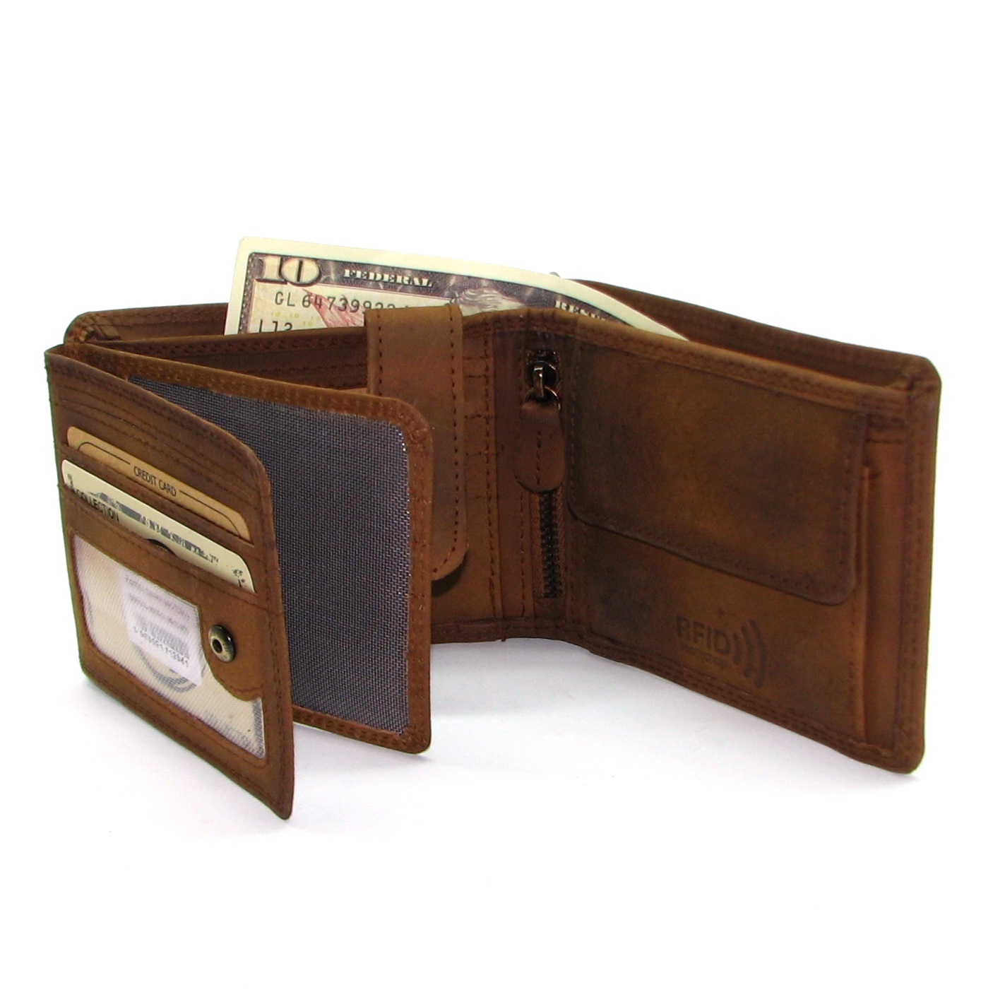 Гаманець чоловічий Always Wild N992C-VIN-S-2041 Brown Гаманець чоловічий Always Wild N992C-VIN-S-2041 Brown